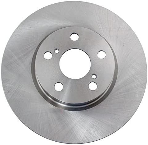 TRQ Front Brake Pad and Rotor Set Ceramic Rotors for Pontiac - 5