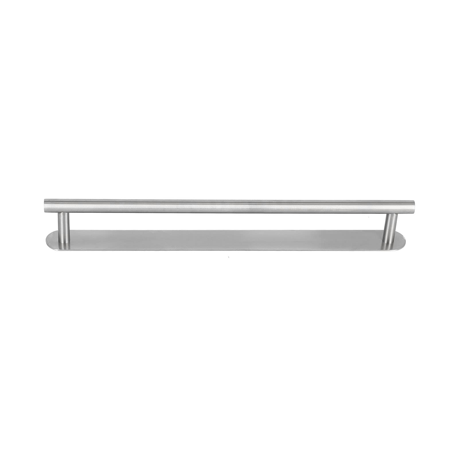 SIXRUN Toallero de Acero Inoxidable 304, Barra de Toalla Adhesiva Cepillada, Soporte para Barra única, Montaje en Pared sin Taladro para Baño, Cocina, Cuarto de Lavado, Puerta de Gabinete (50cm)