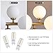 7PMBEANE Mid Century Modern Chandelier Over Table, 16-Light Globe Sputnik Chandelier Brass Pendant Lighting Fixture Hanging Ceiling Light for Dining Room, Kitchen Island