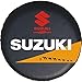 Compatible con la Cubierta de Rueda de Repuesto Suzuki | Bolsa de Almacenamiento de Cubierta de neumático Trasero a Prueba de Polvo Protector Impermeable - Camellos del Desierto (tamaño S)