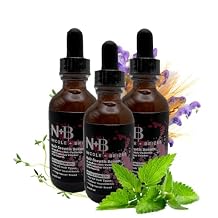 N+ B Hair Growth Serum with Biotin, AnaGain, Baicapil & Peppermint Oil, Ordinary Serum for Thicker Fuller Looking, Hair Care Serum with Hair Vitamins for Men & Women 2oz 3-Pack