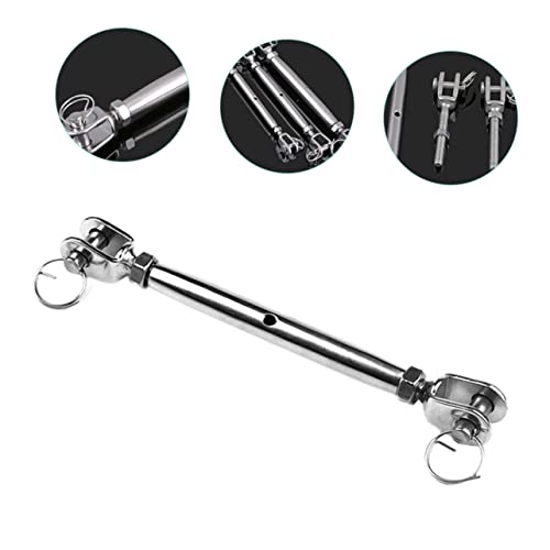 Tensor para cable de acero inoxidable con quijada, tornillo de rigging ajustable miniatura 3