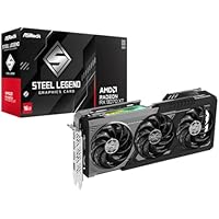 ASRock AMD Radeon RX 9070 XT Steel Legend Dark - Tarjeta gráfica