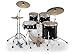 Pearl Export 5 Piece Drum Set Jet Black - Hardware And Sabian Cymbals