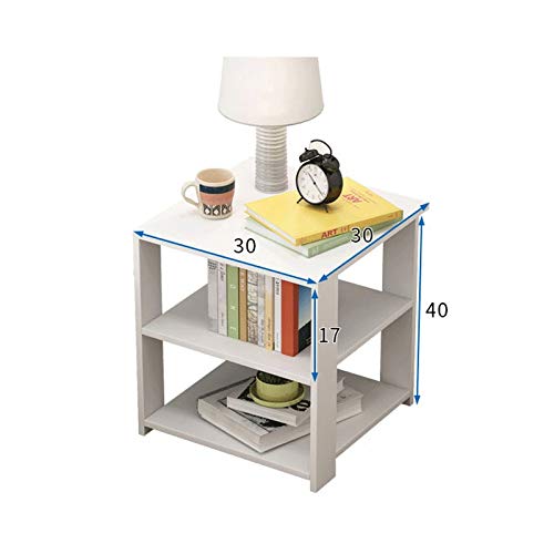 Cotclo Locker Bedside Table Mini Simple Modern Bedstand Wood Night Table Living Room Cabinet Bedroom Nightstand Storage Cabinet Home Furniture #TOP1