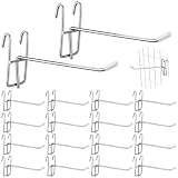 AOZUO 18 Pack Hooks for Wire Shelving, 6 Inch Heavy Duty Metal Hooks