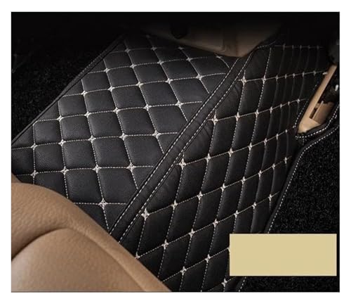 Tapis de sol voiture antidérapant beige pour Scirocco 2008-2017 - 2