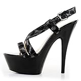 Absatzhöhe: 15CM, Obermaterial des Schuhs: PU, Material der Innensohle: PU.