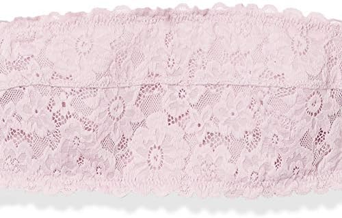 Amazon Brand - Mae Women's Inner Wire Support Lace Bandeau Bra (for A-C cups)