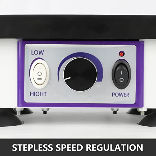 Gelttulu Lab Vibrator 8"X6" Oscillator Square Shaker Plaster Vibrator Plate Dental Equipment Machine For Mixing 110V 120W #TOP3