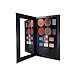 Allwon Magnetic Palette Empty Eyeshadow Makeup Palette with Shatterproof Mirror for Eyeshadow Lipstick Blush Powder (Black)