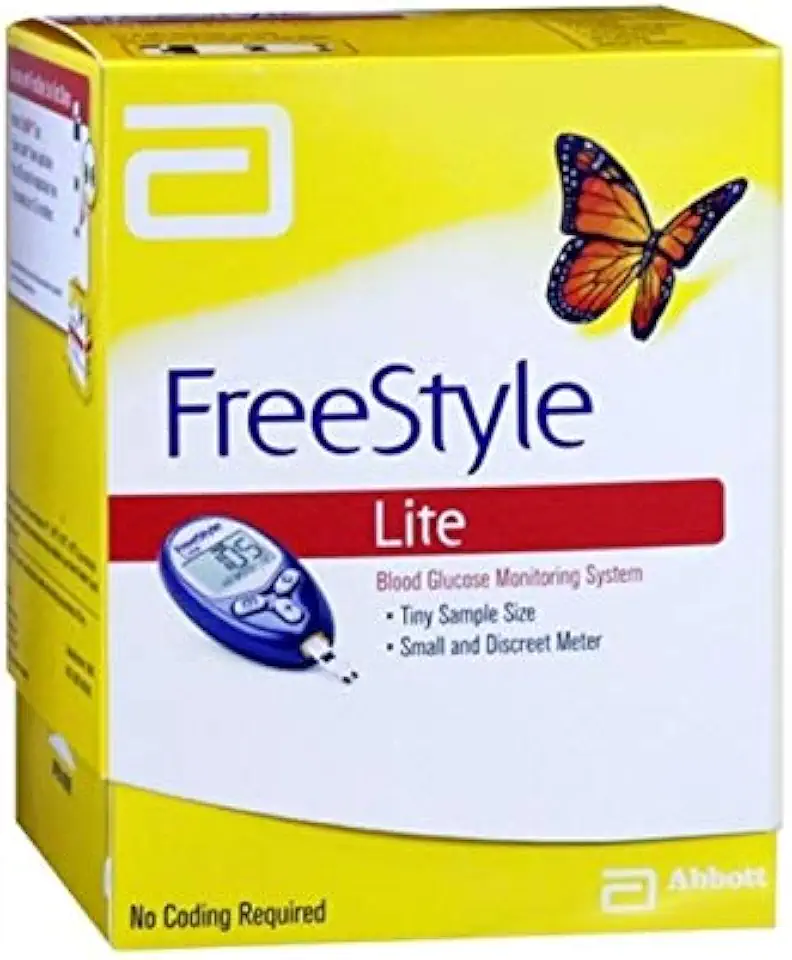 Medidor de glicose sanguínea FreeStyle Freedom Lite da Freestyle Lite