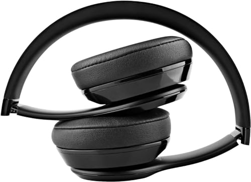 Image of beats Solo 3 Wireless On-Ear Headphones - Gloss Black (Renewed)