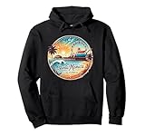 Santa Monica California CA Pier Pullover Hoodie