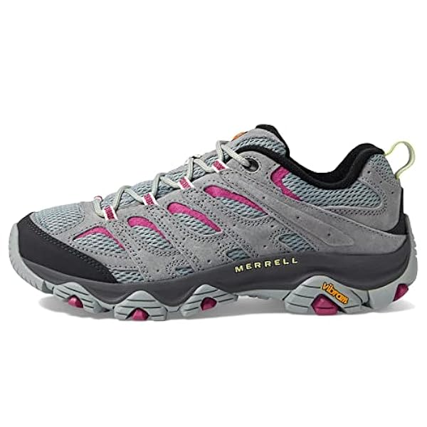 Merrell Moab 3 - Monument/Fuchsia dames Lage sneakers