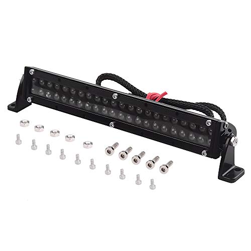 Barre LED RC anti-pénombre pour toit de crawler 1/10 Axial et Traxxas TRX-4