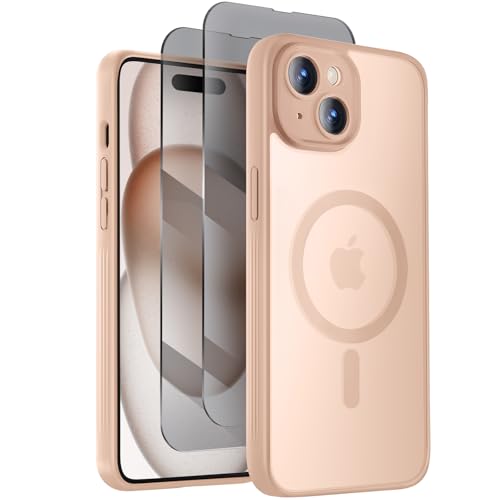 Image of Symcele Designed for iPhone 15 Plus Case, Light Brown