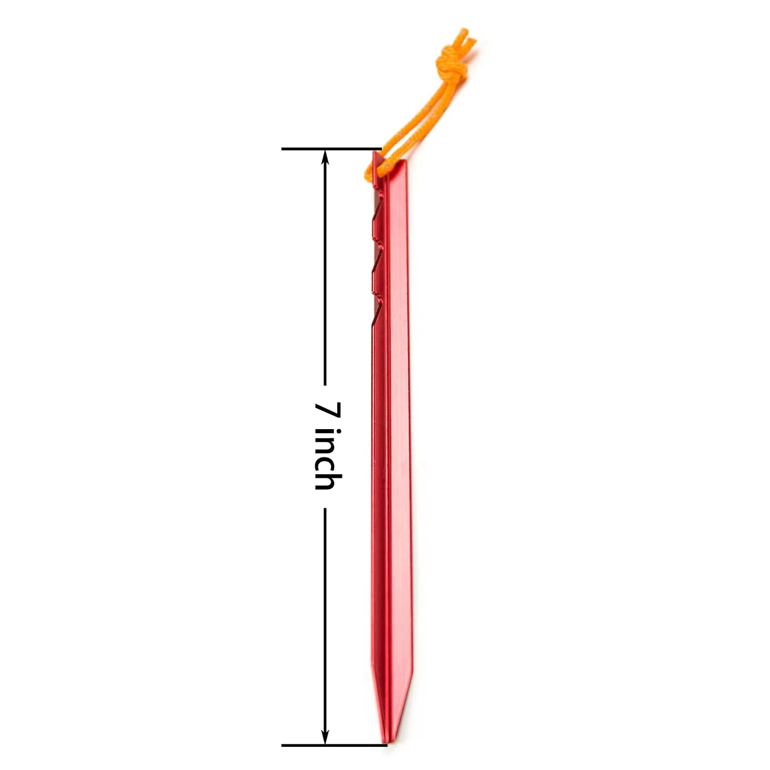 Maillet Piquet Tente Magellan Outdoors Rouge Plastique Résistant