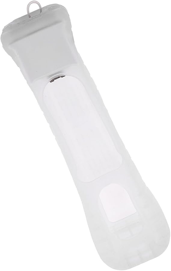 MotionPlus Sensor Adapter with Silicone Case for Nintendo Wii Remote Controller (White)