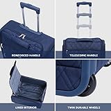 Flight Knight 56x45x25cm easyJet & British Airways Large Carry On Approved & Tested Maximum Size Hand Luggage Case - 2 Wheels - Ultra Lightweight Durable Soft Case Textile Cabin Suitcase - Image 7