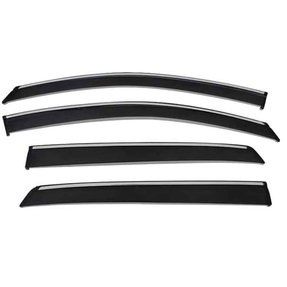 MYRFCSA Car Wind Deflectors, for Nissan Altima MK5-L33 2013-2018 Rain Guards Window Visor in-Channel Side Shatterproof Sun Visor Reduced Wind Noise Easy Installation