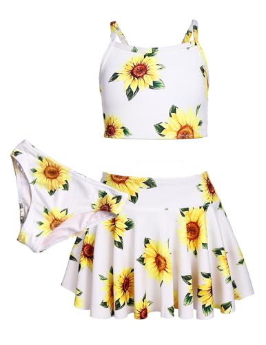 Arshiner Mädchen Bikini Set 3er Sommer Badeanzüge Kinder Dreiteilig...