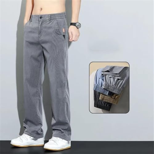 Men's Jeans Summer Thin Tencel Slim Straight Trousers Style from Casual Comfortable Versatile Pants2