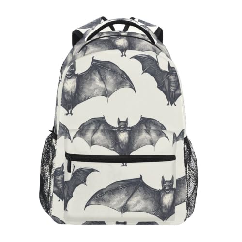 Sac à dos ecole chauves-souris soulageant le dos des ados