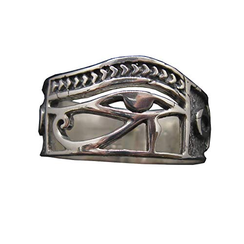 Bague homme en argent Amon Râ, le bijou mystique pour affirmer votre style au quotidien