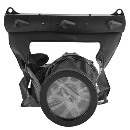 Boîtier étanche pour Appareil Photo, Anti-Choc Entièrement scellé, Sac étanche sous-Marin de 20 M, étui de Plongée pour Appareils Photo Reflex Numériques (Black)