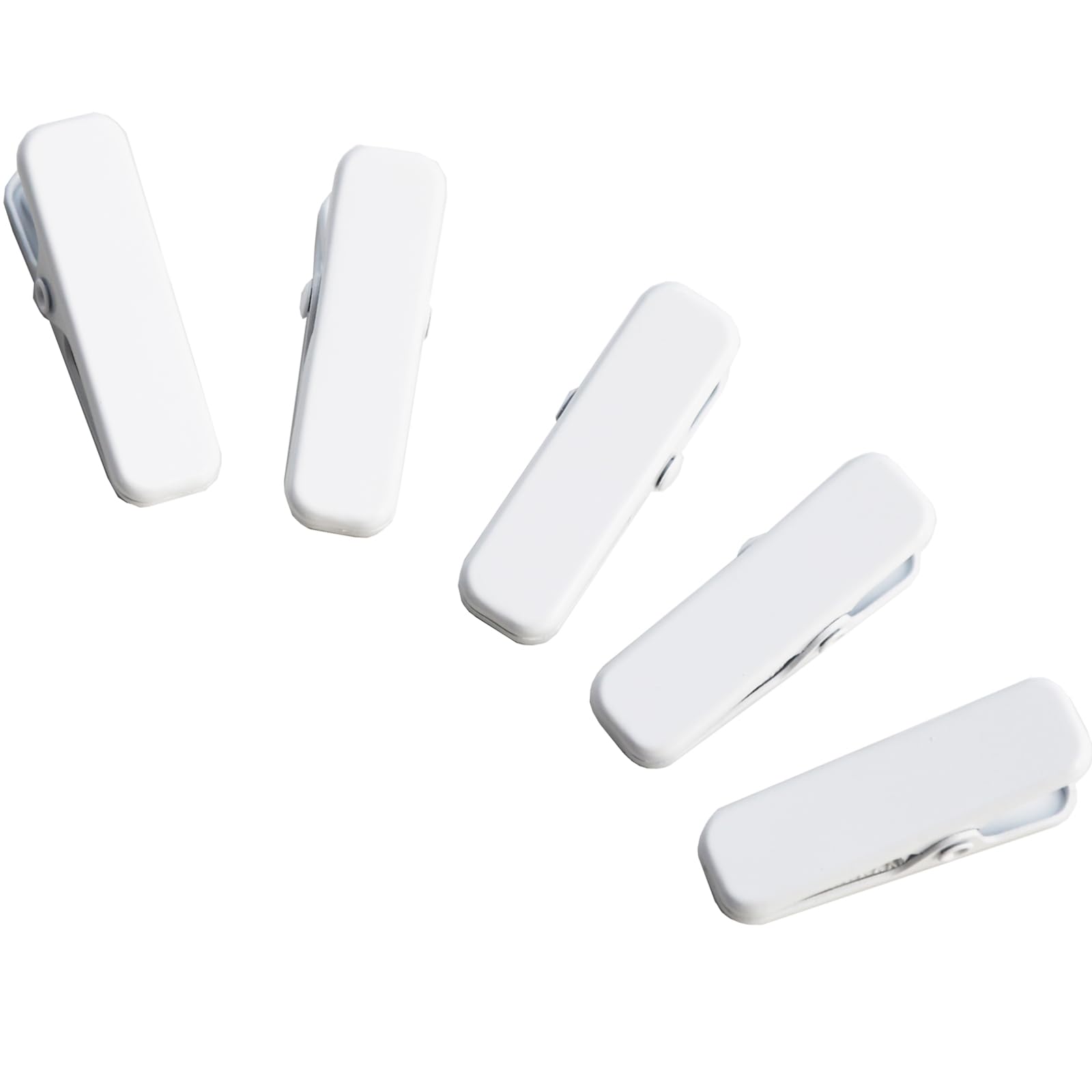 [TOuWA] 着物クリップ 着付け ハンディクリップ 和装 浴衣 通年用 着物 クリップ 衿止め 軽量 5個セット お茶会 七五三 お宮参り 紅葉狩り （白）