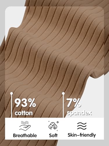 Resinta 4 Packs Baby Girl Flare Pants Solid Toddler Bell Bottoms Trousers Cotton Ribbed Ruffle Pants2