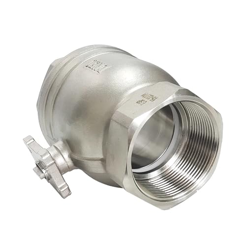 Vanne eau potable 2 pouces DN50 en inox anti-corrosion PTFE - 6