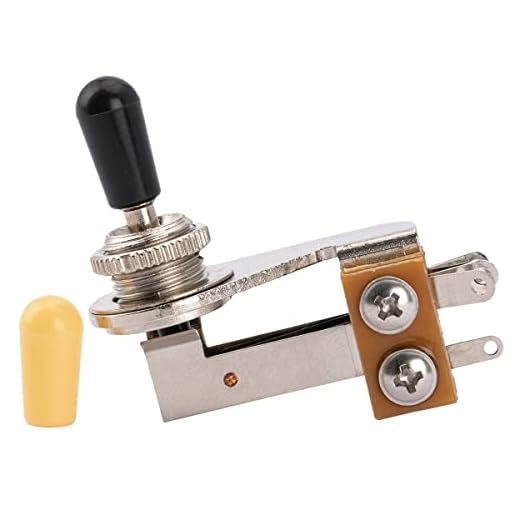 Musiclily Basic Métrico Selector Pastillas 3 Posiciones Toggle Switch para Guitarra Eléctrica USA Les Paul Epiphone Les Paul SG ES