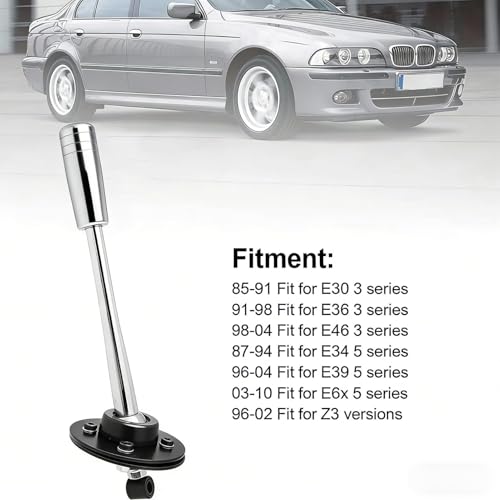 265mm Drift Tuning Adjustable Short Shifter Lever Handle Compatible with BMW 1985-2010 3/5 Series E30 E36 E46 E34 E39 Z3 - Image 3