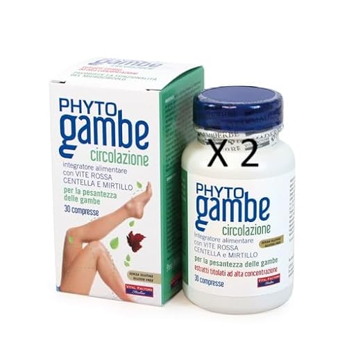 Vital Factors Phyto gambe 30 Compresse (2 Confezioni)