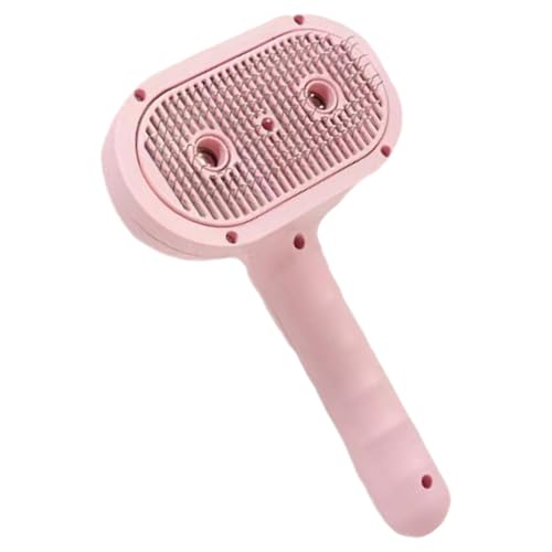 Cepillo Rociador de Mascotas - Recargable Antiéstático Peine de Aseo que Elimina Pelo,Cepillo Y Peine De Vapor Para El Aseo De Perros - para Gatos, Perros, Cachorros y Animales Pequeños