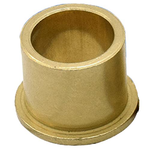 2 pcs Brass Bearing Bushing，Inner diameter6mmx Outer Diameter 10mmx Height 5mm/Side Outer Diameter 14x2mm Suitable for Electrical Machinery, etc