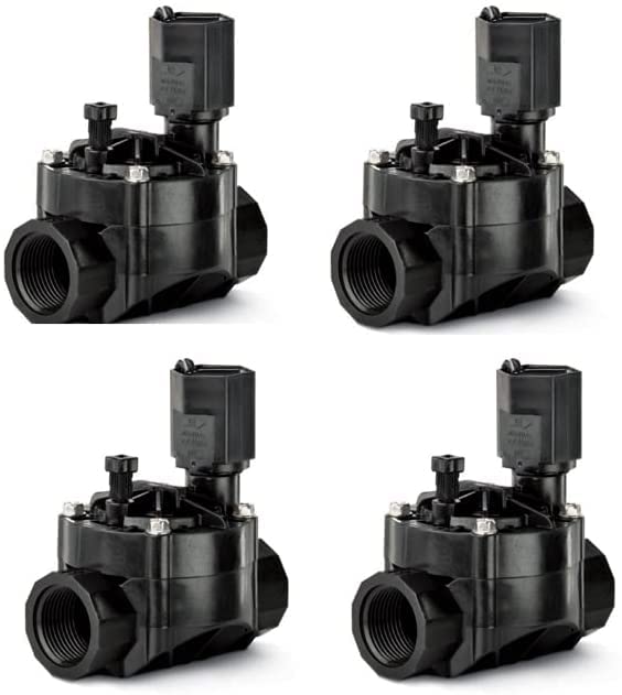 Suinga 4 x Electroválvula 1" 24V 100HV Rain Bird. Funciona con programadores eléctricos de cualquier marca del mercado