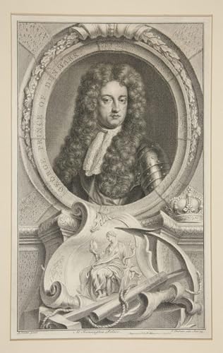 Impression affiche George du Danemark par Jacobus Houbraken, toile murale 60x90