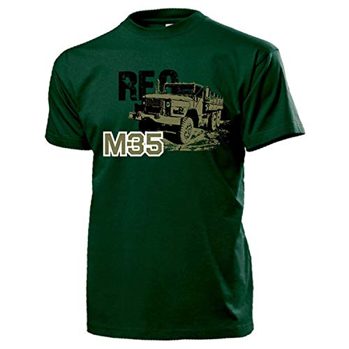 T-shirt M35 Truck US Army en coton vert taille XL pour homme