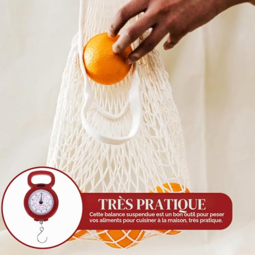 PACKOVE Échelle Portable Suspendue Balance Numérique 10Kg pour Peser Poissons Bagages Cuisine Et Plein Air Compact Et Précis – vue 5