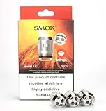3 Stück Original SMOK TFV8 Baby V2 Baby Replacement Coils for SMOK TFV8 Baby V2 Verdampfer Atomizer Tank (1 Packung A3-Rostfreier Stahl 0.15Ω)