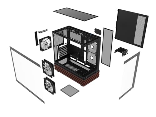 Thermaltake View 270 Plus WS ARGB Mid Tower Chassis Boîtier Gaming Noir
