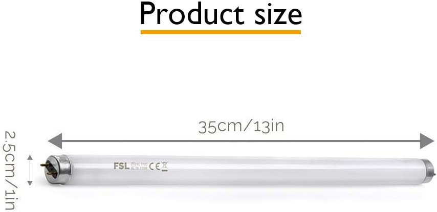 Longchin 10W Bug Zapper Light Bulb Replacement 2-Pack T8 UV Lightbulb for 20W Electric Insect Killer