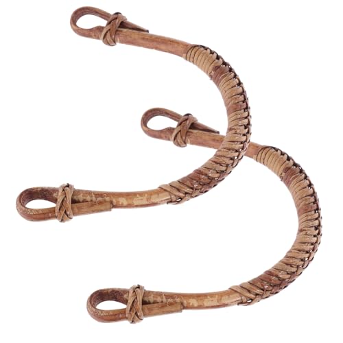 CIYODO Ceramic Teapot Handle Replacement Bamboo Style Pot Grip Handles for Easy Use