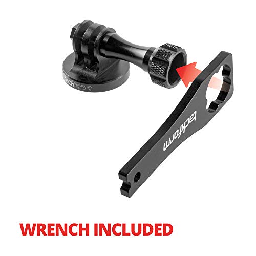 Tackform Motorcycle Action Camera Mount - [Enduro Series] Bar Mount And Trail Cam - Compatible With Gopro And Other Action Cameras - All Metal, Built To Outlast You. #TOP6