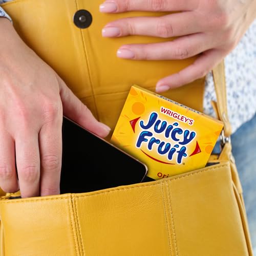 Juicy Fruit Original Chewing Gum, 15 Count,3 Pack