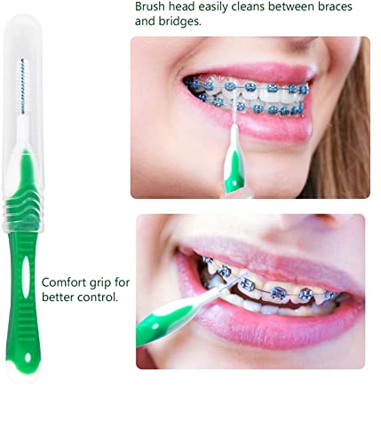 Uouovo ORAL_CARE_TRAVEL_KIT_RED_GREEN Portable Orthodontic Oral Care Kit thumb #3