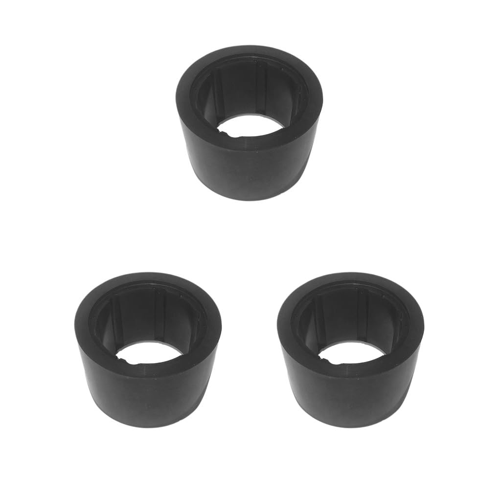 Juego de 3 fundas exteriores de poliuretano para patineta eléctrica, 3 unidades, color negro